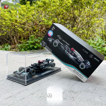 Bburago 1:43 2021 F1 Mercedes Benz W12 E Performance racing model simulation car model alloy car toy collection gift