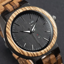 BOBO BIRD Wooden Watch Men Wristwatches Quartz Calendar Week Display Timepiece erkek kol saati Russian Warehouse часы мужские