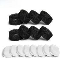 ROJECO Cat Fountain Filter For 3.2L Stainless Steel Cat Water Fountain Pet Water Dispenser Replacement Activated Carbon Filters