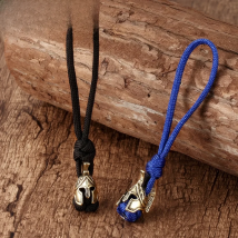 Supretu Men Vikings Lanyard Keychain Spartan Warrior Accessories Woven Rope Knife Car Keyring Handmade Bag Pendant Jewelery Gift