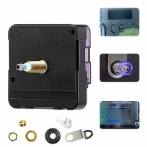 MCDFL I Shaft High Torque Clock Mechanism Silent for Large 3d Timepiece Wall Watches Long Spindle Quartz Movement Clockwork 227S