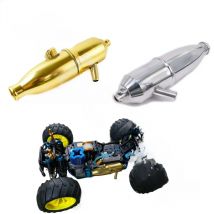 RC 102009（02026）Aluminum Exhaust Pipe For HSP 1/10 94101 94102 94122 94105 94106 94188 94108 Nitro Car Buggy Truck Upgrade Parts