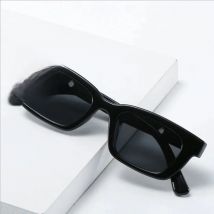 Classic Vintage Square Sunglasses Woman Small Frame Sun Glasses Female Retro Black Fashion Personality Cat Eye Oculos De Sol