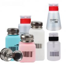 LUXIANZI Press-on Plastic Bottle With Scale Alcohol Bottle Storage Cleaner Soldering Paste for Phone Tablet PC Repair Tool