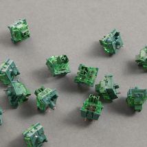 Akko V3 Pro Matcha Green Switches 3 Pin Linear Switch Compatible for MX Mechanical Keyboard Cherry Gaming DIY Accessories 45pcs