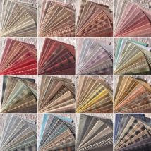 Made Doll Clothes Japanese Patchwork Craft Materials Multicolored Cloth Handmade Patchwork 23x33cm 14piece Brocade Fabric Piece