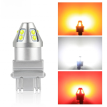 7443 7444 7440 T20 LED W21/5W LED Light W21W T25 3157 P27/7W For Lada Kalina Granta Vesta DRL LED Bulbs 12V 6500K White Red