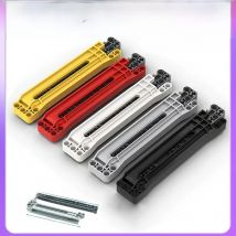 Technical Parts Series MOC Brick Parts PART 18942+18940 Gear Rack 1 x 14 x 2 Housing with Axle and Pin Holes Assembles DIY Toys