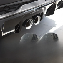 Carbon Fiber Mini Exhaust Tip Muffler Tips Fit for 2022 2.0T JOHN COOPER WORKS Exhaust Pipe 95mm Mini JCW