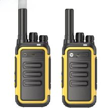 Motolola 2Pcs Mini Walkie Talkie Portable Two-Way Radio UHF Transceiver Set Walkie-talkies Radio Walkie Talkie Long Range COD