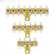 10PCS DIY Projects Audio Strip Tag Board Turret Board Terminal Lug Board For Audio Vintage Tube Amplifier HIFI