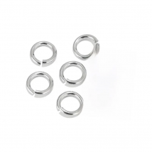 200pcs Stainless Steel Open Ring 3.5mm 4mm 5mm 6mm 7mm 8mm 9mm Jump Rings DIY Making Jewelry Connector Accessoires Ring Findings