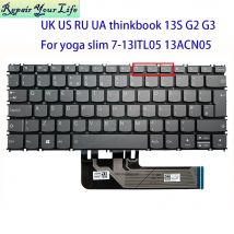 UA UK US Russische Tastatur mit Hintergrundbeleuchtung für Lenovo ThinkBook 13s G2 ITL ARE G3 ACN 13x ITG Yoga Slim 7-13ACN05 13ITL05 LCM20A9 PR2UB