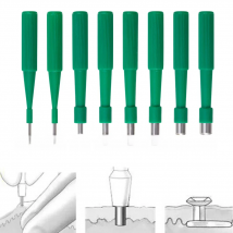 1PC 1.5mm-8mm Disposable Biopsy Punch Sterile Biopsy Dermal Anchor Punch for Piercing Stainless Steel Sharp Skin Piercing Tool