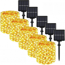 7m/12m/22m/32m LED Solar Light Outdoor Garden Fairy String Light Led Twinkle Waterproof Lamp for Christmas Patio Tree Party