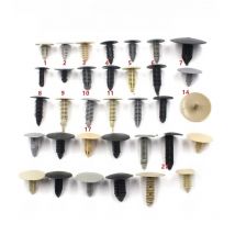 Mixed Auto Trunk Ceiling Roof Engine Cover Insulated Cotton Plastic Fastener Screw Rivet For All Cars Clip Set