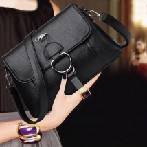 Women Bag New Shoulder Fashion Simple Crossbody Messenger Purses PU Causal Mother Lady Hand Bag Luxury Design