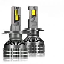 Domx Real High Power LED Car Headlights H7 H4 CANBUS Bulb H1 H11 HB3 9005 HB4 9006 3000W Lamp 3 Copper Tube Lights for Auto