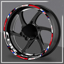Motorcycle Wheel Sticker Reflective Rim Decal 17" Stripe Tape Accessories For CBR1000RR CBR600RR CBR650/500/300/250R