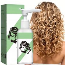 Curly hair Styling cream, moisturizing and smoothing formula, enhances the elasticity and shine of curly hair, easy to set