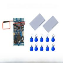 RFID EM/ID Embedded Door Access Control Intercom Access Control Lift Control With 2pcs Mother Card 10pcs Em Key Fob