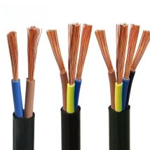2x0.75mm² Flexible RVV Power Wire 20/18/17/15/13AWG Low Voltage Tinned Copper Flexible Home Appliance RVV Cord Sheathed Cable