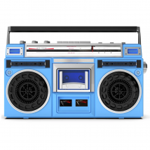 Boombox Radio Cassette Player Recorder, AM/FM -SW1/SW2 Radio, Wireless Streaming, USB/Micro SD Slots,Convert Cassettes to USB