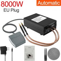 Saldatore a punti da 8000 W, saldatrice a punti portatile ad alta potenza, 1200 A, saldatori regolabili per batteria 18650