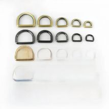 10pcs Meetee 10-50mm O D Ring Metal Buckles Backpack Strap Belt Dog Pet Collar Webbing Clasp DIY Leather Craft Bags Accessories