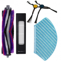 For Midea M7 M7 Pro Accessories Spare Parts For Midea M7 Robot Vacuum Cleaner Replacement Brush HEPA Filter Rags Consumables