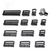 FC-6P FC-8P FC-10P FC-14P FC-16P To FC-40P IDC Socket 2x5 Pin Dual Row Pitch 2.54mm IDC Connector 10-Pin Cable Socket