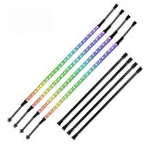 40cm Addressable WS2812b Digital LED Strip for PC Case Decor, for iCUE CORSAIR Lighting Node PRO Commander PRO RGB LED Channels