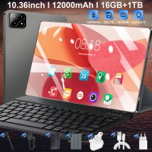 2026 Pro Gaming-Tablet: 10,36 Zoll 5G Android-Tablet mit 10-Kern-Prozessor, 16GB+1TB Speicher, 12000mAh Akku, WLAN & GPS