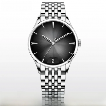 AGELOCER Original Budapest Watch Steel Strap Men's Business Dress Big Calendar Automatic Mechanical Watch Birthday Gift for Men