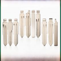 10Pcs HU100 Uncut Flip KD Remote Key Blade #03 26 39 40 61 71 87 105 106 126 For Buick Excelle Chevrolet CRUZE Cadillac OPEL