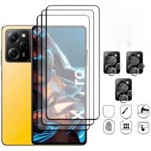 For Poco X5 Pro 5G Glass For Xiaomi Poco X5 Pro Tempered Glass 9H Full Cover Screen Protector Poco M4 X3 X4 X5 Pro 5G Lens Glass