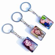 Personalized Photo Pendants Custom Keychain Photo of Your Baby Child Mom Dad Grandparent Loved One Gift for Family Member Gift