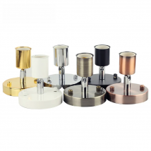 Niversal Head Lamp Base 180 Degree Steering Wall Lamps E27  Vintage Simple Iron Dining Room Living Room Decoration Bulb Socket