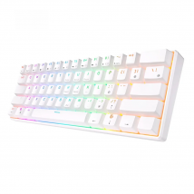 RK Royal Kludge RK61 2.4G Wireless Bluetooth Mechanical Keyboard Tri-mode 61 Keys RGB Backlit Mini Hot-swappable Gamer Keyboard