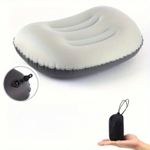 Camping Pillow with Ultralight Inflatable Pillow for Neck Lumbar Support Upgrade Backpacking Pillow