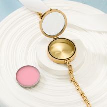 Lip Balm Replacement for Bracelet with Stainless Steel Container Women Bracelet Gift for Girls Fashion Jewelry