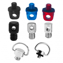 1/4 Inch Lanyard Screw D Ring Handle Shoulder Strap Mount Adapter Digital Camera Photo Studio Accessories for SLR Camera Tripod