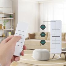 Eruiklink Tuya Curtain motor Remote Control, Automatic motor remote controller For Automatic Motorised Blinds 433.92MHZ