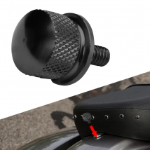For Harley Sportster Touring Softail CVO Motorcycle Rear Black CNC Bolt Passenger Seat Tab Screw Mount Motocross Accessories