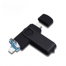 Bliksem 3IN1 Pendrive 64GB TYPE C Memory Stick OTG 64GB 2.0 for PC Mobile Phone Metal USB Flash Drive Pen Drive 64GB USB OTG