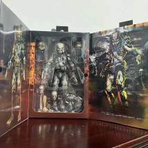Original NECA Ultimate Elder Predator Action Figure Model Toys Joint Movable Horror Doll Christmas Present For Children