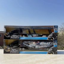 Diecast 1:64 Scale Peterbilt Heavy Transport Truck Alloy Car Model Toy Vehicle Simulation Scene Decoration Limited Time Offer