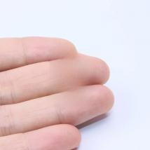 Eruifa 20pcs 20*5mm Beautiful 3D Hand Zinc Alloy Jewelry DIY Charms Pendant Women Girl Necklace, Earring Bracelet 2 Colors