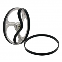 2 Pieces Bandsaw Bands Rubber Tire Woodworking Tools Spare Parts for 8" (1400mm,1425mm Blades) Band Saw Scroll Wheels