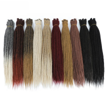 Dreadlock Extensions Handmade Crochet Hair Synthetic 24 36 Inches Dread Extension Crochet Braids For Women Dreadlocks Hair YOKAS